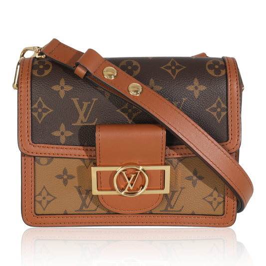 Louis Vuitton Reverse Dauphine Monogram Canvas Mini Bag Mini Dauphine