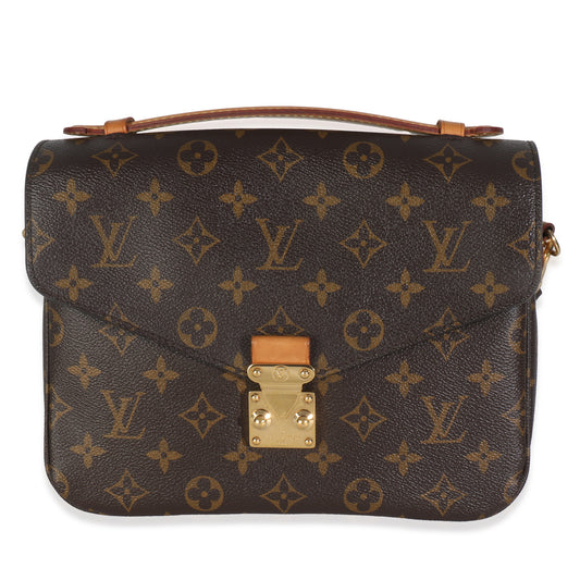 Louis Vuitton Pochette Metis Monogram Canvas Clutch Bag 7