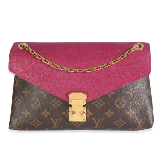 Louis Vuitton Aurore Pallas Monogram Canvas Chain Handbag