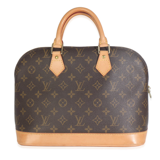 Louis Vuitton Alma PM Monogram Canvas Handbag 3