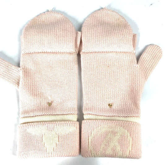 Louis Vuitton Glove M70767 By color Gon Monogram Wool Pink Apparel