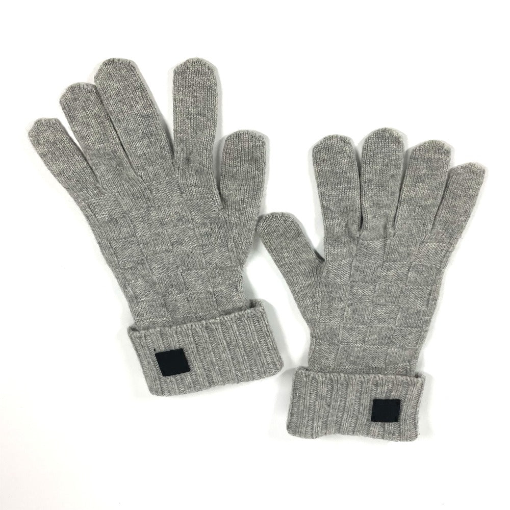 Louis Vuitton gloves M72679 cashmere Gonhelshinki Gray Handbag