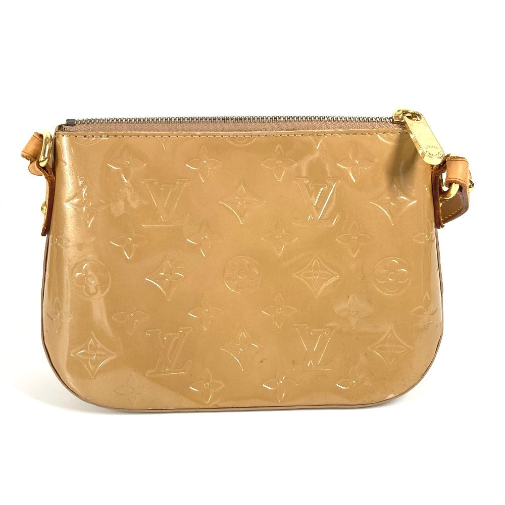 Louis Vuitton M91508 Vernis Minna Street Monogram Beige Shoulder Bag