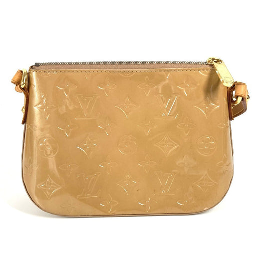 Louis Vuitton M91508 Vernis Minna Street Monogram Beige Shoulder Bag