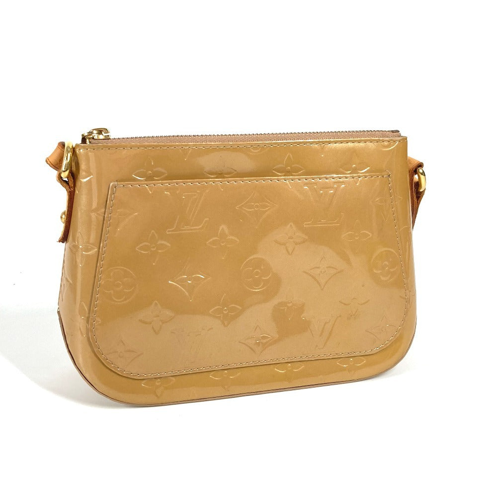 Louis Vuitton M91508 Vernis Minna Street Monogram Beige Shoulder Bag
