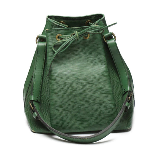 Louis Vuitton M44104 Epi Borneo Petit Noe Leather Green Shoulder Bag