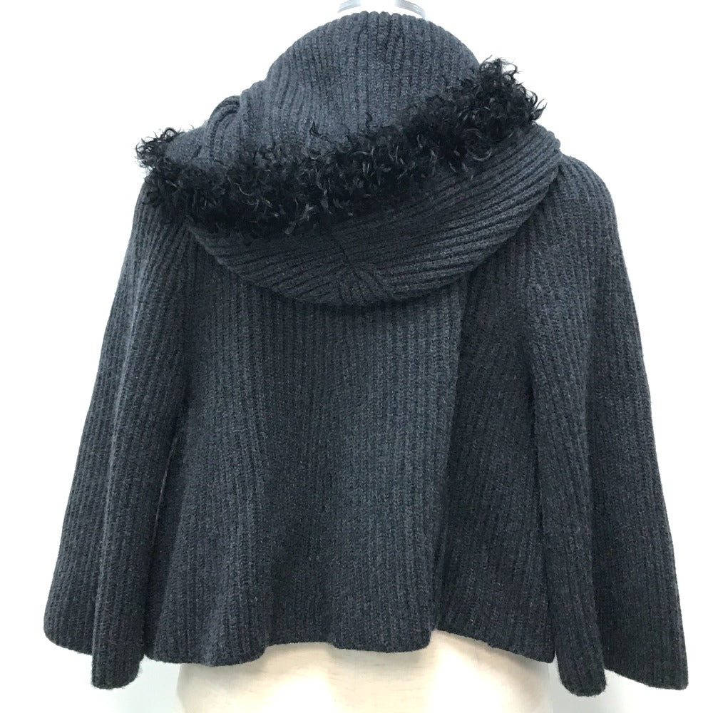 Louis Vuitton poncho cashmere Gray Handbag
