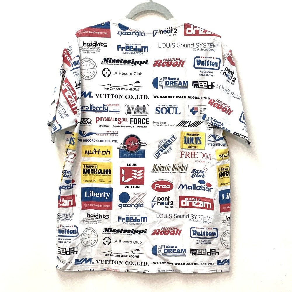 Louis Vuitton Short sleeve T-shirt x T-shirt Cotton White Multicolor Apparel