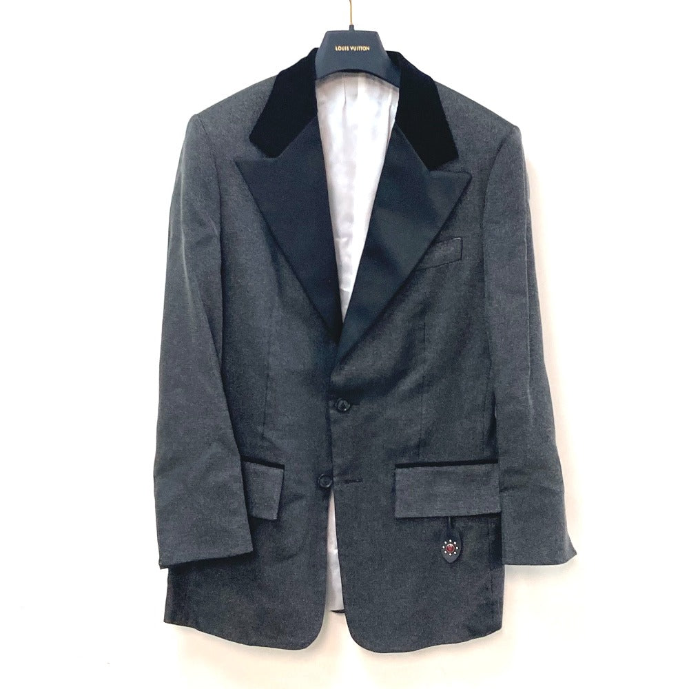 Louis Vuitton Jacket Viscose FLVE98 slit sleeve Black Apparel