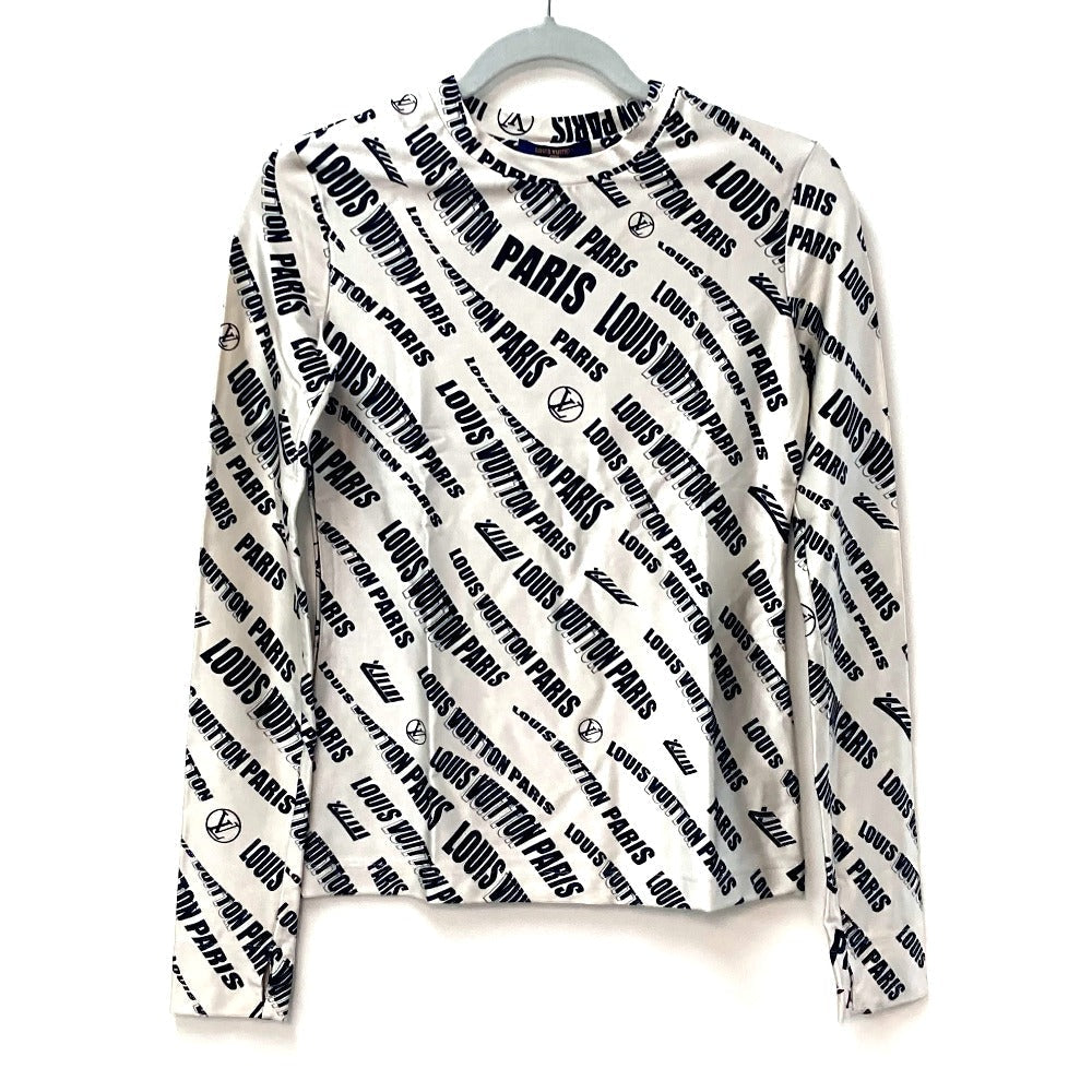 Louis Vuitton Long sleeve shirt FLTS86 Rayon Black Logo Apparel