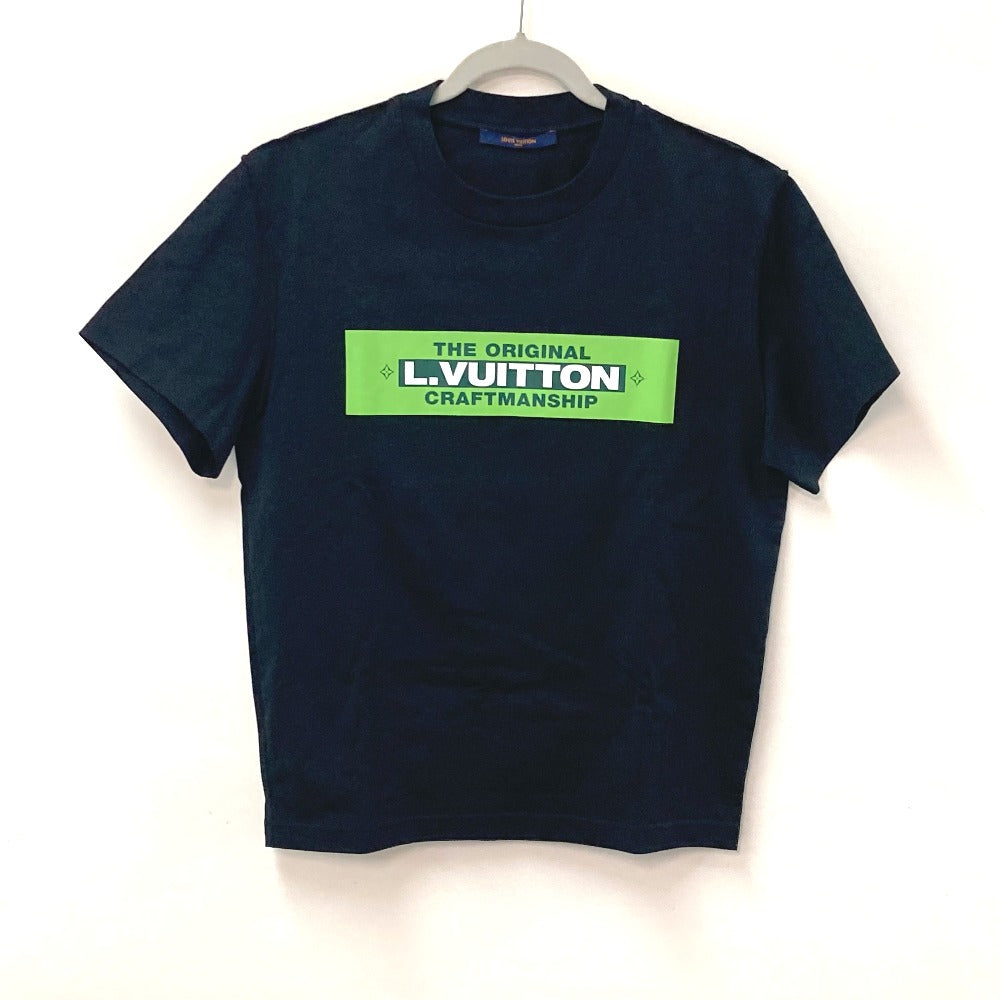 Louis Vuitton Short sleeve T-shirt pattern number Cotton Black Apparel