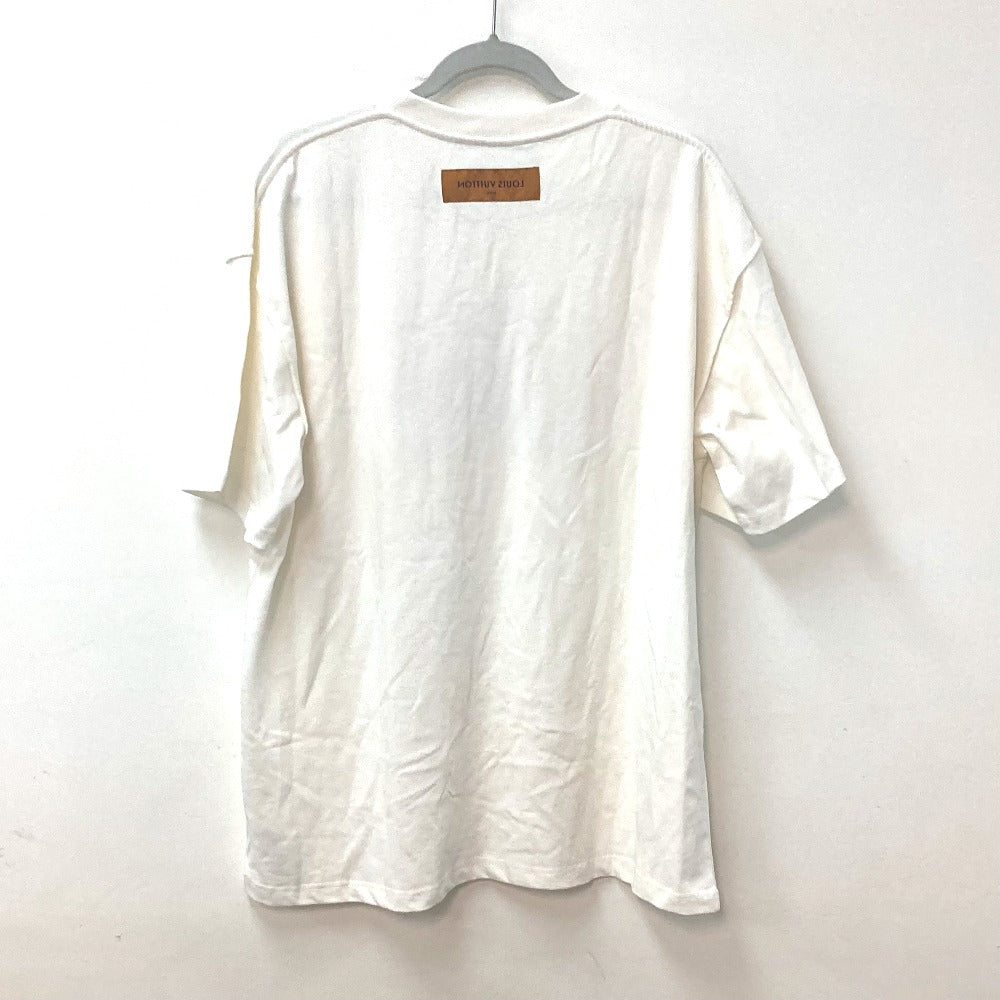 Louis Vuitton Short sleeve T-shirt 1AB4UP 23Stainless Cotton White Apparel