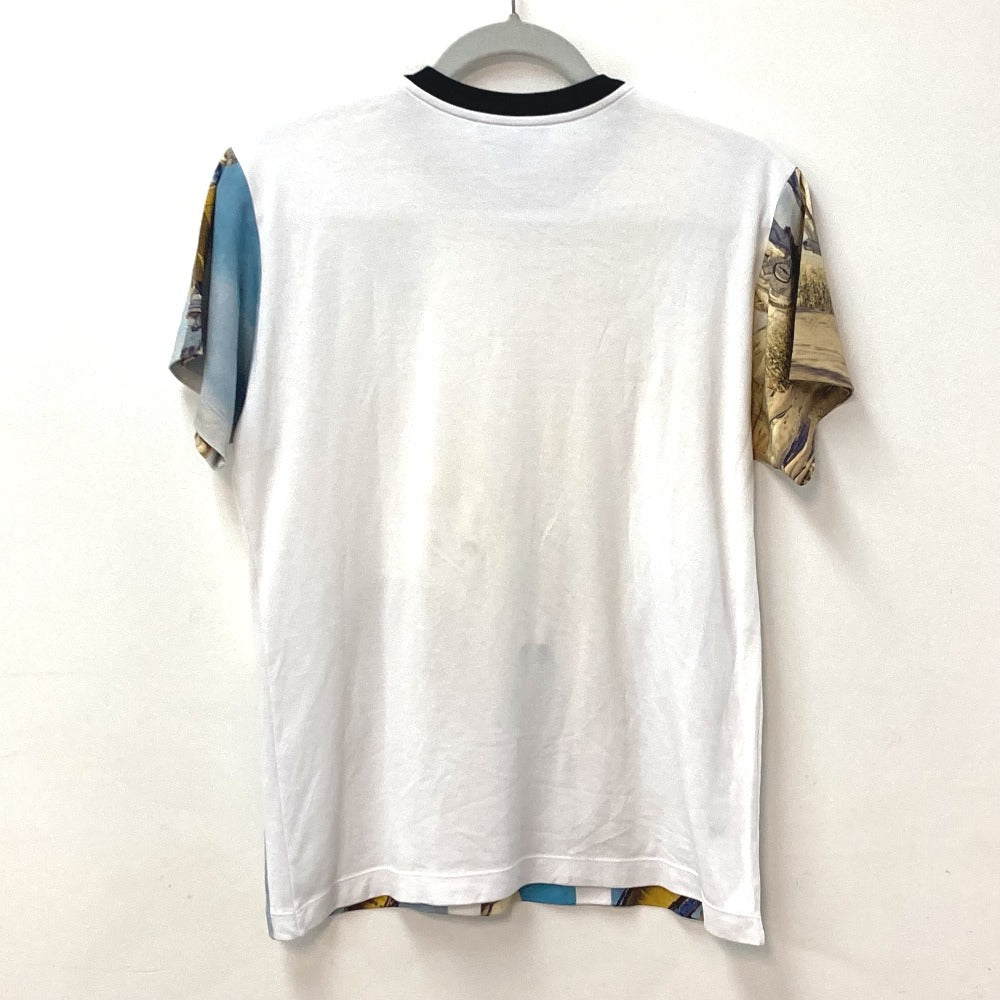 Louis Vuitton Short sleeve T-shirt pattern number Cotton White Logo Apparel