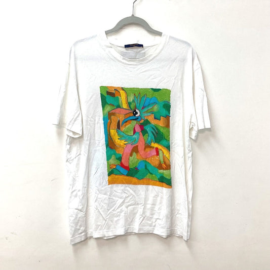 Louis Vuitton Short sleeve T-shirt Friend Inside Cotton White Apparel