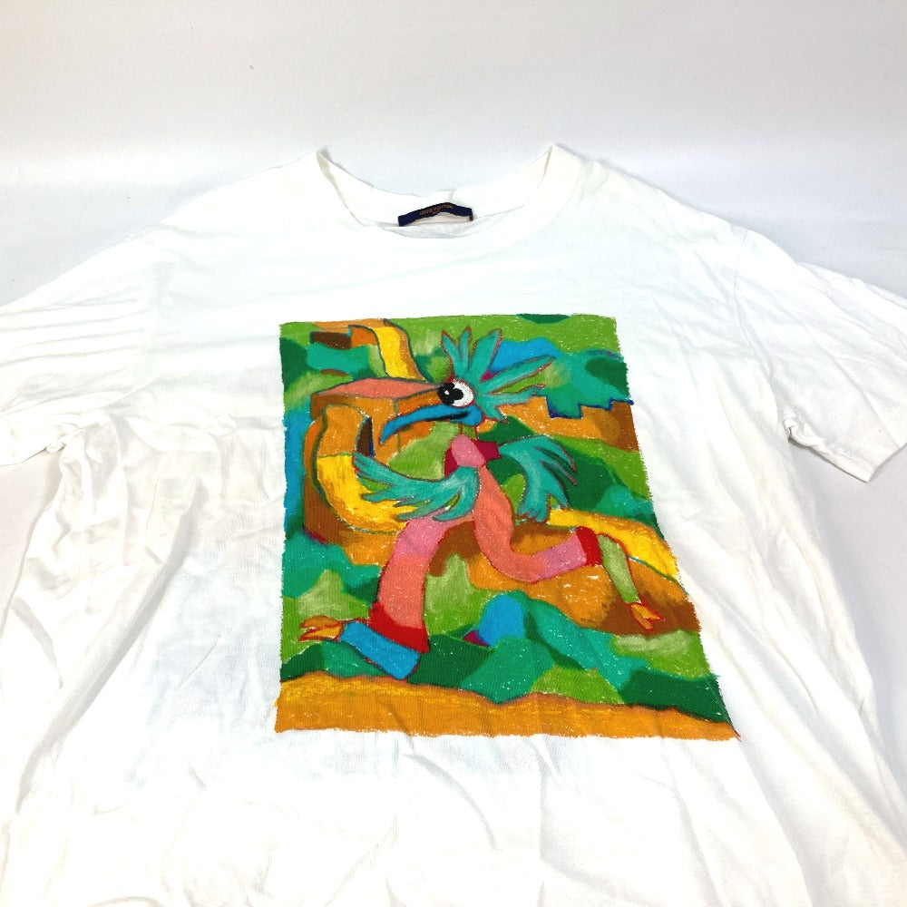 Louis Vuitton Short sleeve T-shirt Friend Inside Cotton White Apparel