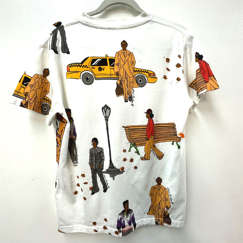 Louis Vuitton Short sleeve T-shirt New Walkers Cotton White Apparel