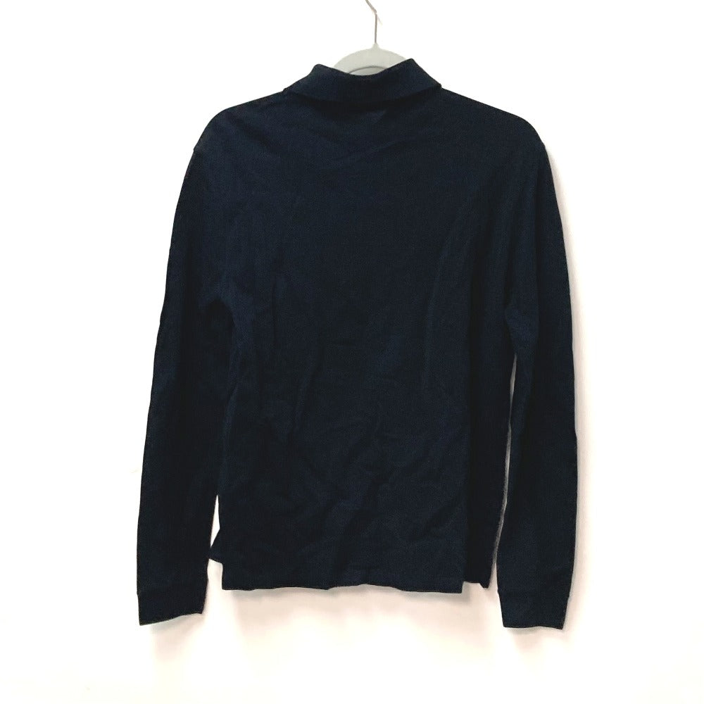 Louis Vuitton Long sleeve shirt circle S Cotton Black Logo Apparel