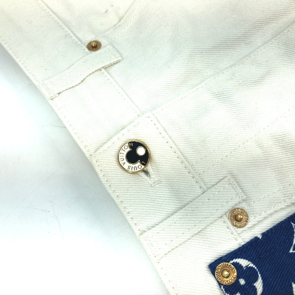 Louis Vuitton Polyurethane Monogrammed pocket 36 Cotton White Apparel