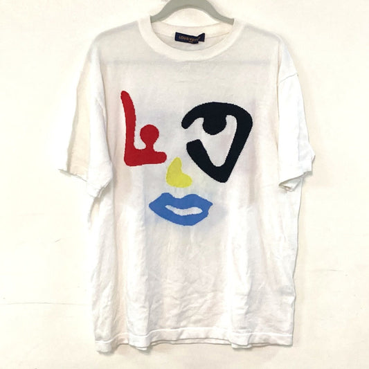 Louis Vuitton Short sleeve T-shirt 22AW Graphic Cotton White Logo Apparel