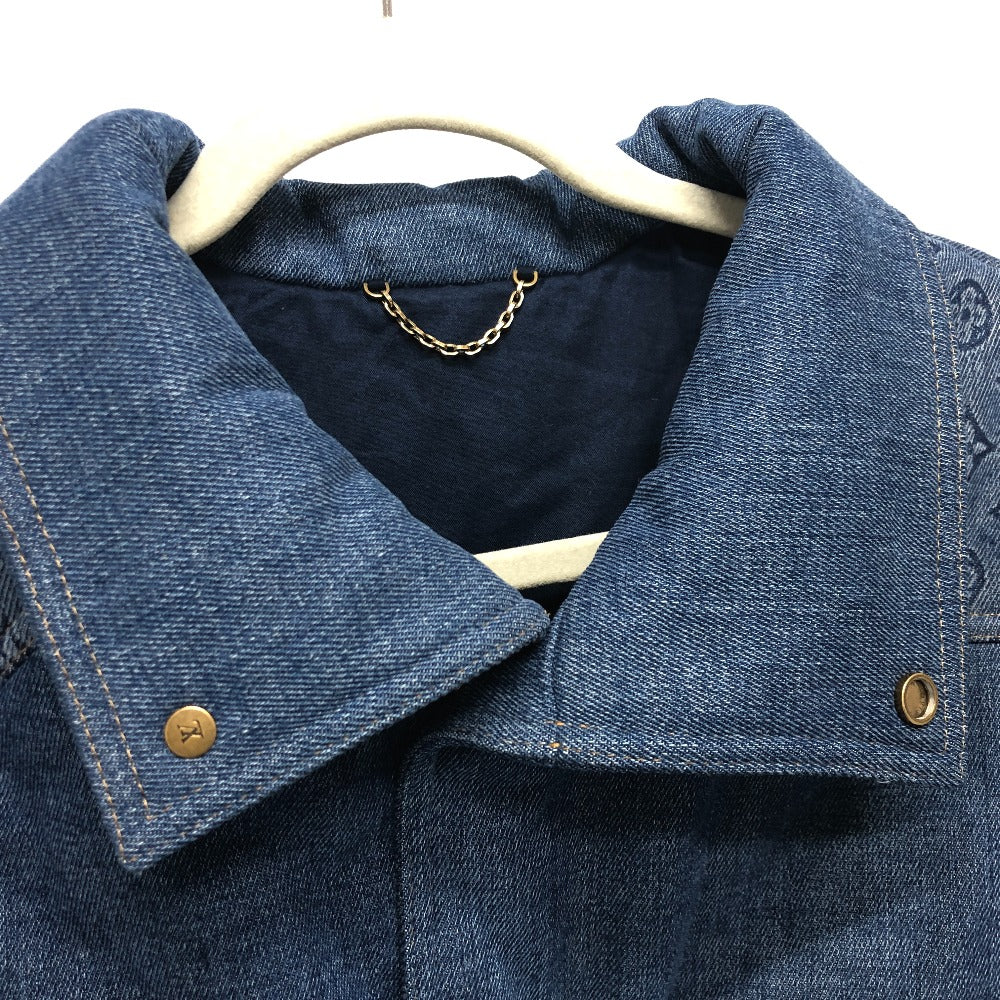 Louis Vuitton Jacket RM231M SU0 HOB11E 23Stainless Monogram Denim Blue Apparel