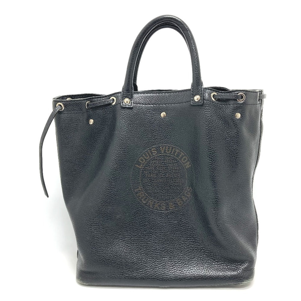 Louis Vuitton M95252 Tobago T & B Leather Black Tote Bag