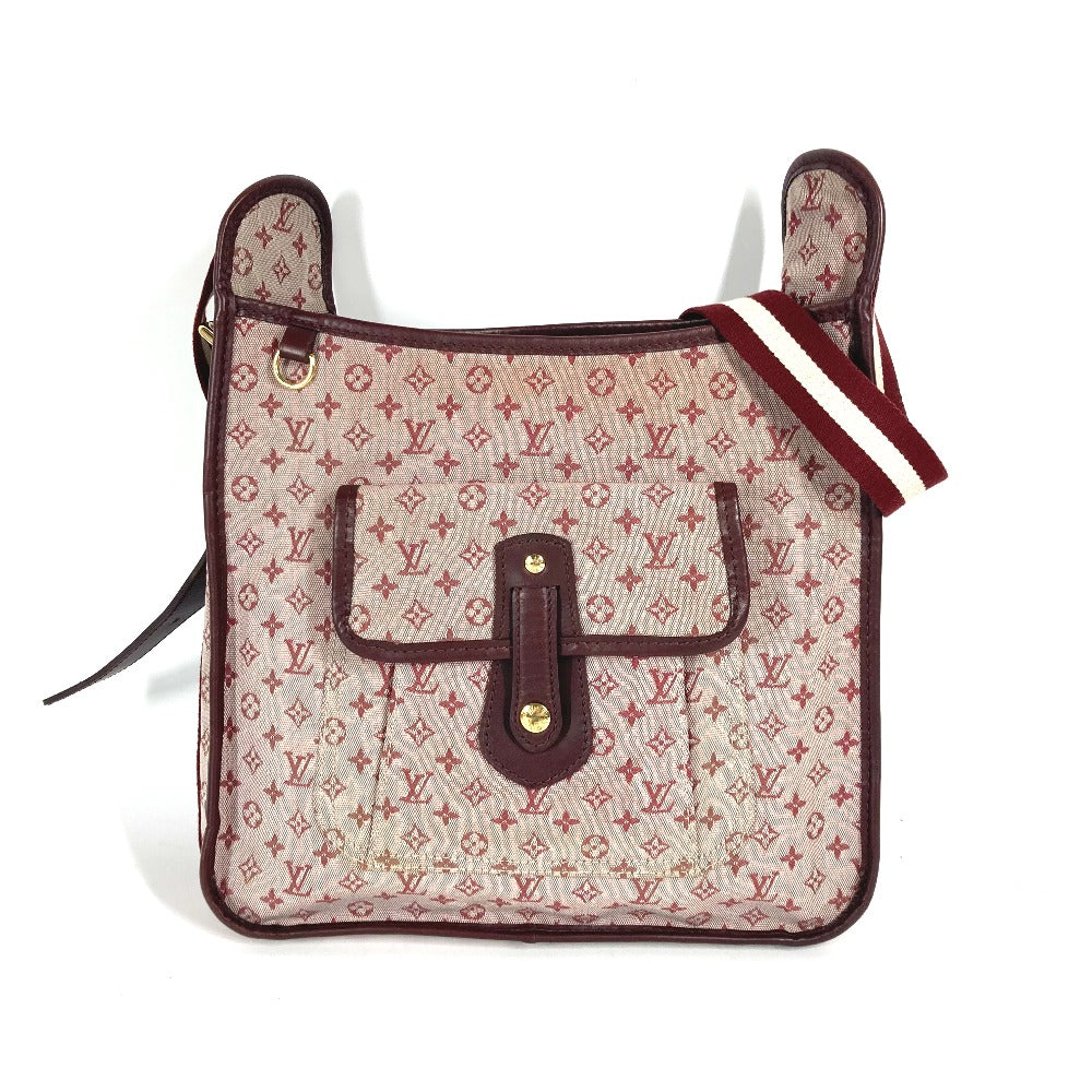 Louis Vuitton M92321 Buzas Marie Kate Monogram Canvas Red Mini Shoulder Bag