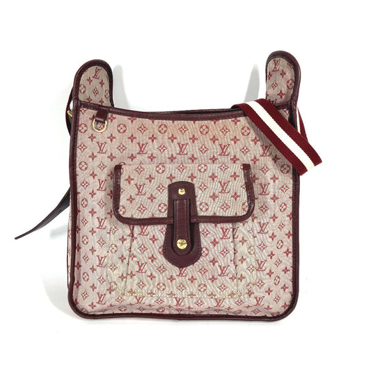 Louis Vuitton M92321 Buzas Marie Kate Monogram Canvas Red Mini Shoulder Bag