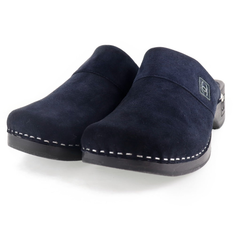 Suede Clog Sandals Shoes