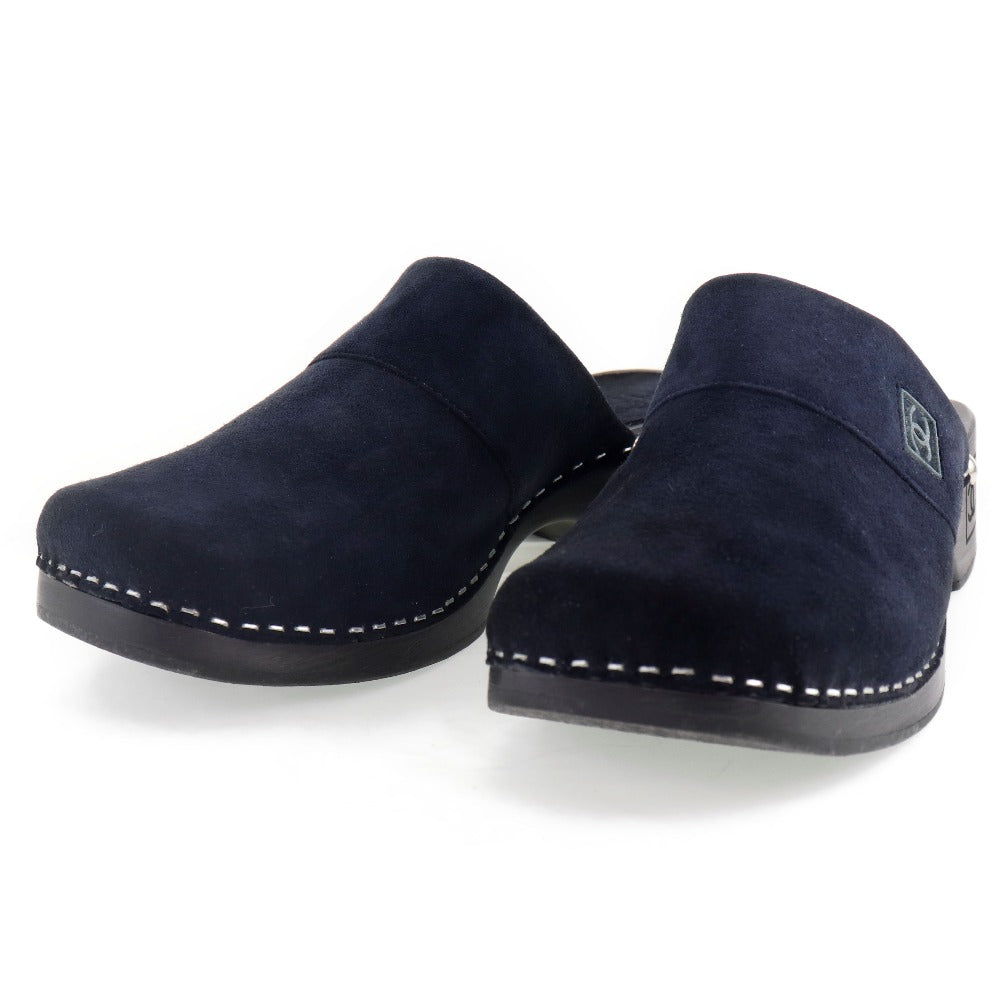 Suede Clog Sandals Shoes