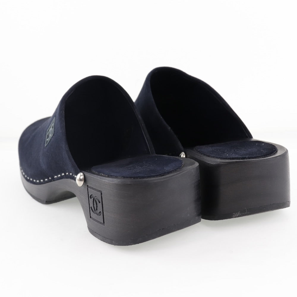 Suede Clog Sandals Shoes