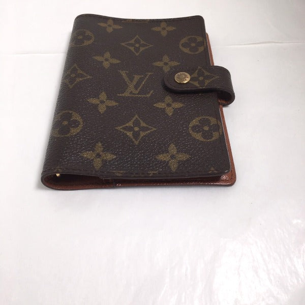 Louis Vuitton Notebook cover R20005 Agenda PM Monogram Canvas Brown Handbag