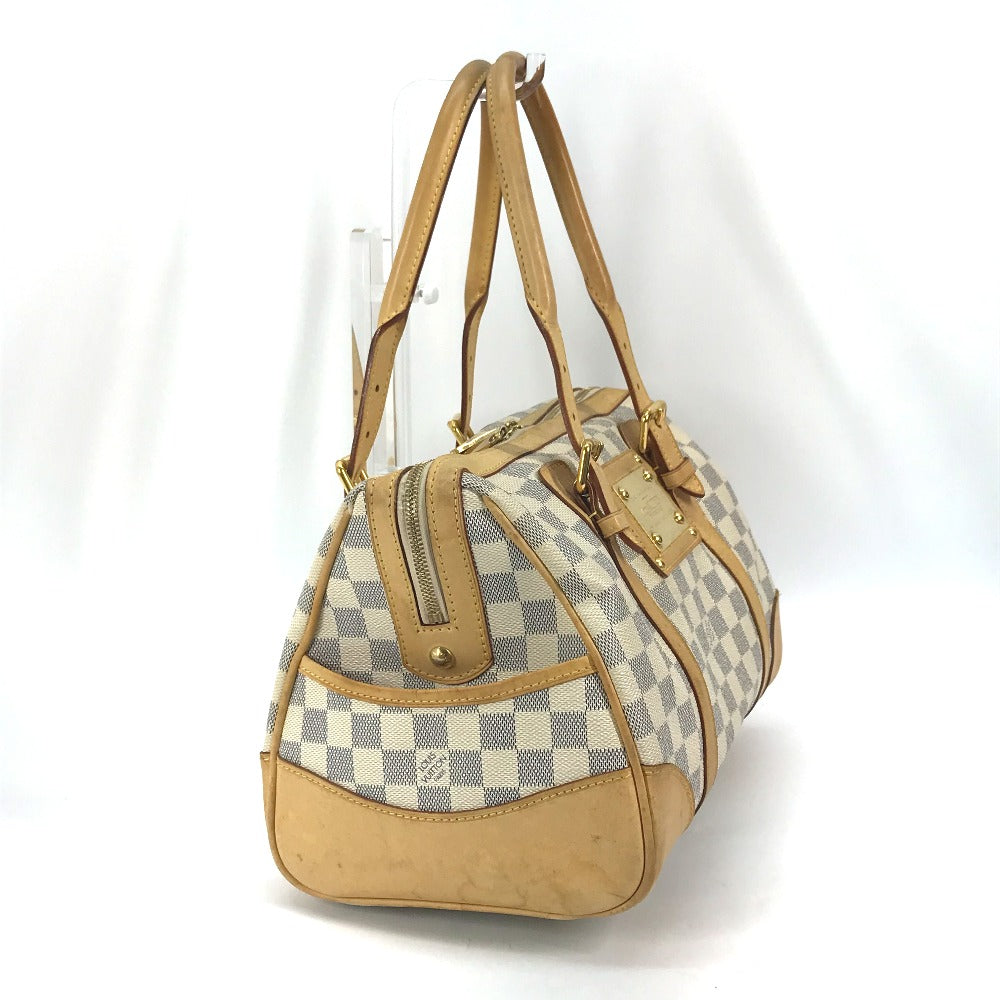 Louis Vuitton N52001 Damier Azur Damier Azur Canvas White Handbag