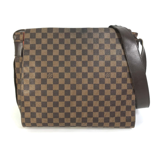 Louis Vuitton M45258 Damier Bastille Canvas Brown Shoulder Bag