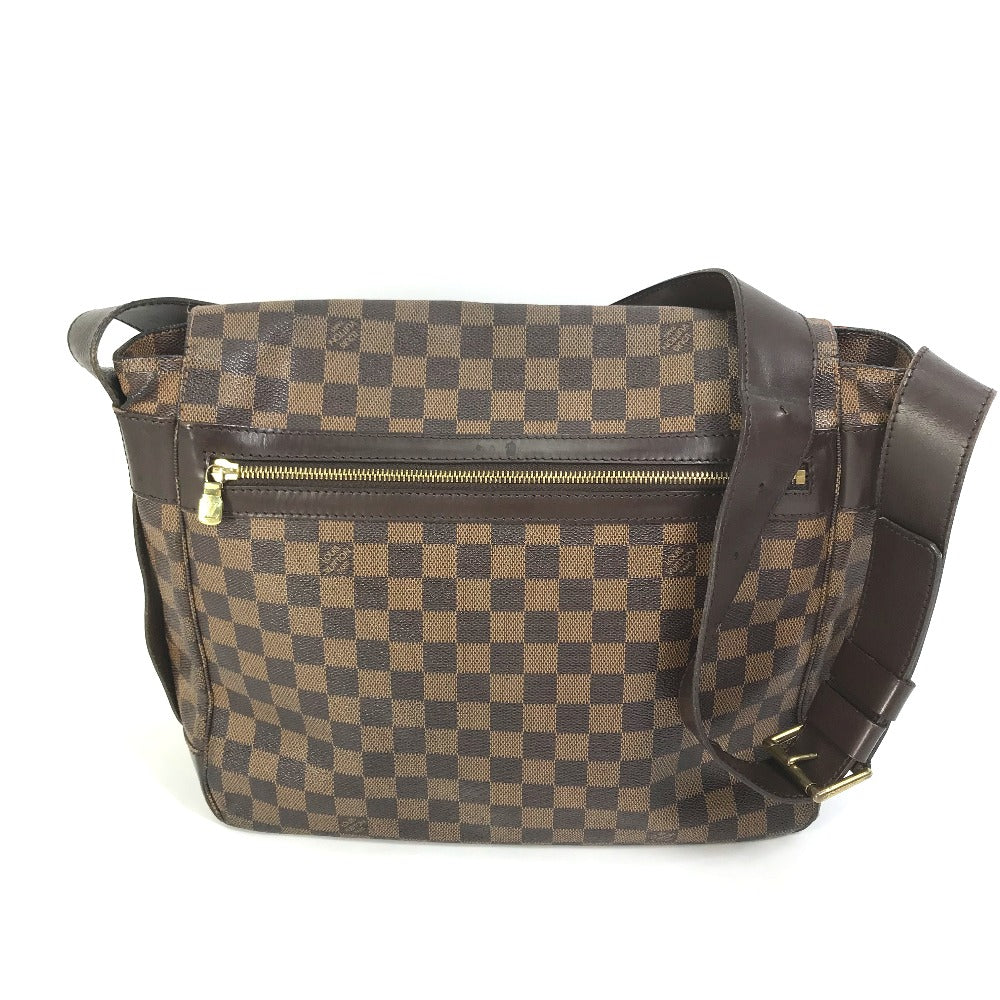 Louis Vuitton M45258 Damier Bastille Canvas Brown Shoulder Bag