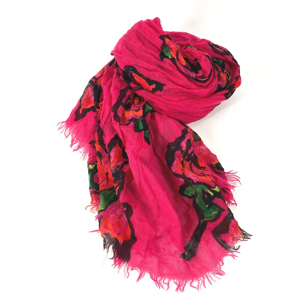 Louis Vuitton Stall M72379 Cashmere Silk Shawl Pink Scarf