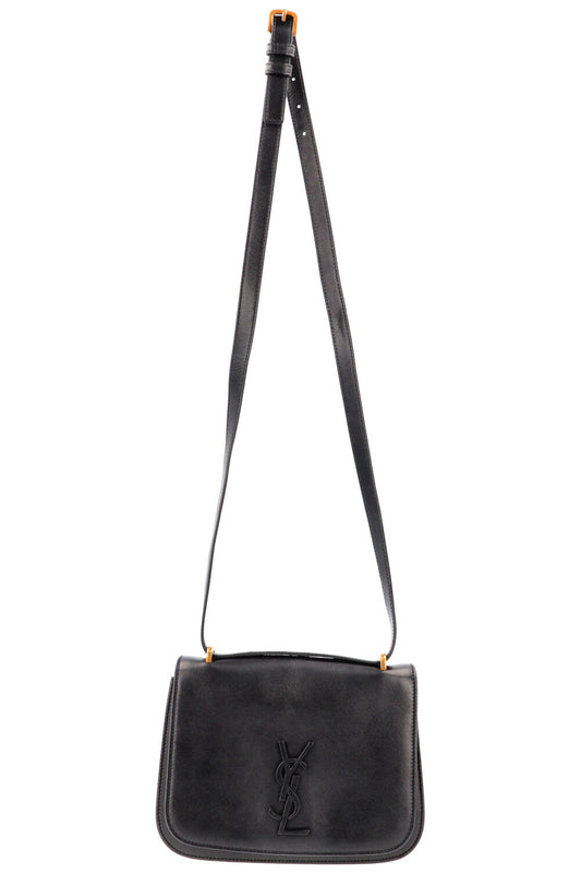 YSL Saint Laurent Crossbody Bag Spontini Bag Leather Black