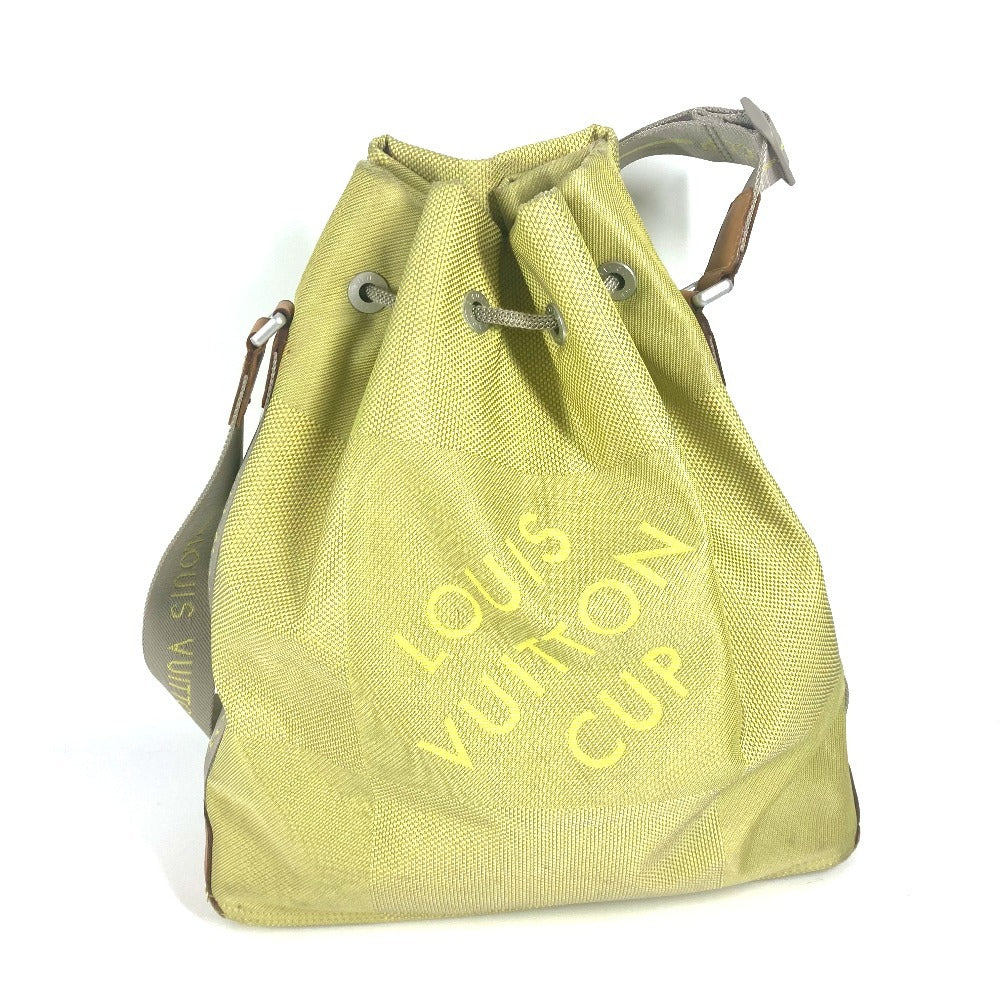 Louis Vuitton M80635 Damier Jean yellow Cup Canvas Shoulder Bag