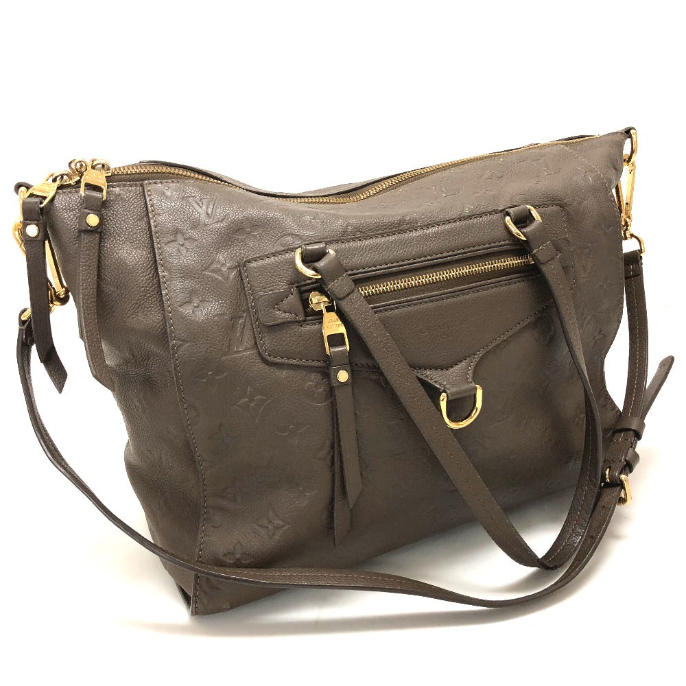 Louis Vuitton M43409 Ann Platt Unplant Remunize Monogram Leather Brown Handbag