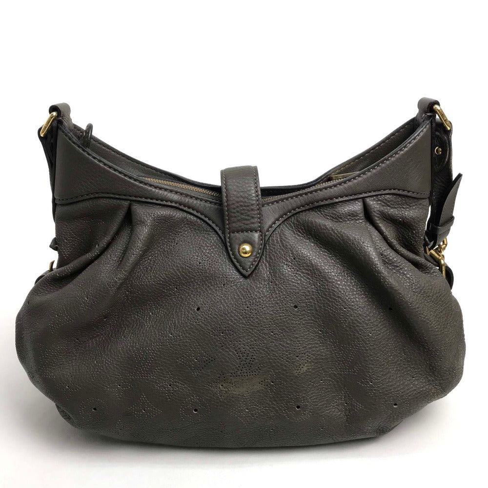 Louis Vuitton M95768 mahina XS Monogram Leather Gray Shoulder Bag