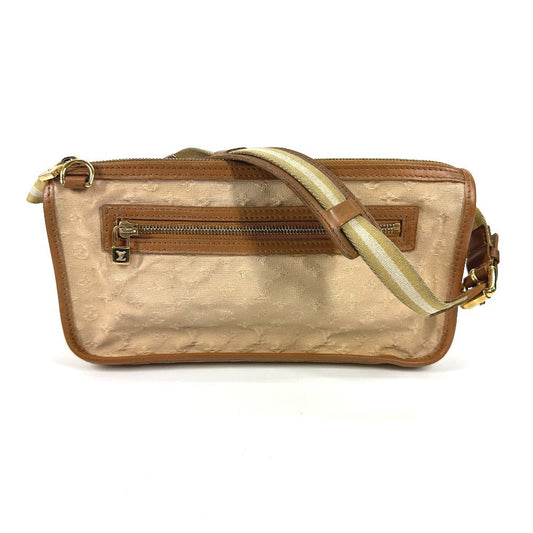 Louis Vuitton M92333 Pochette Catrain Monogram Canvas Beige Mini Shoulder Bag