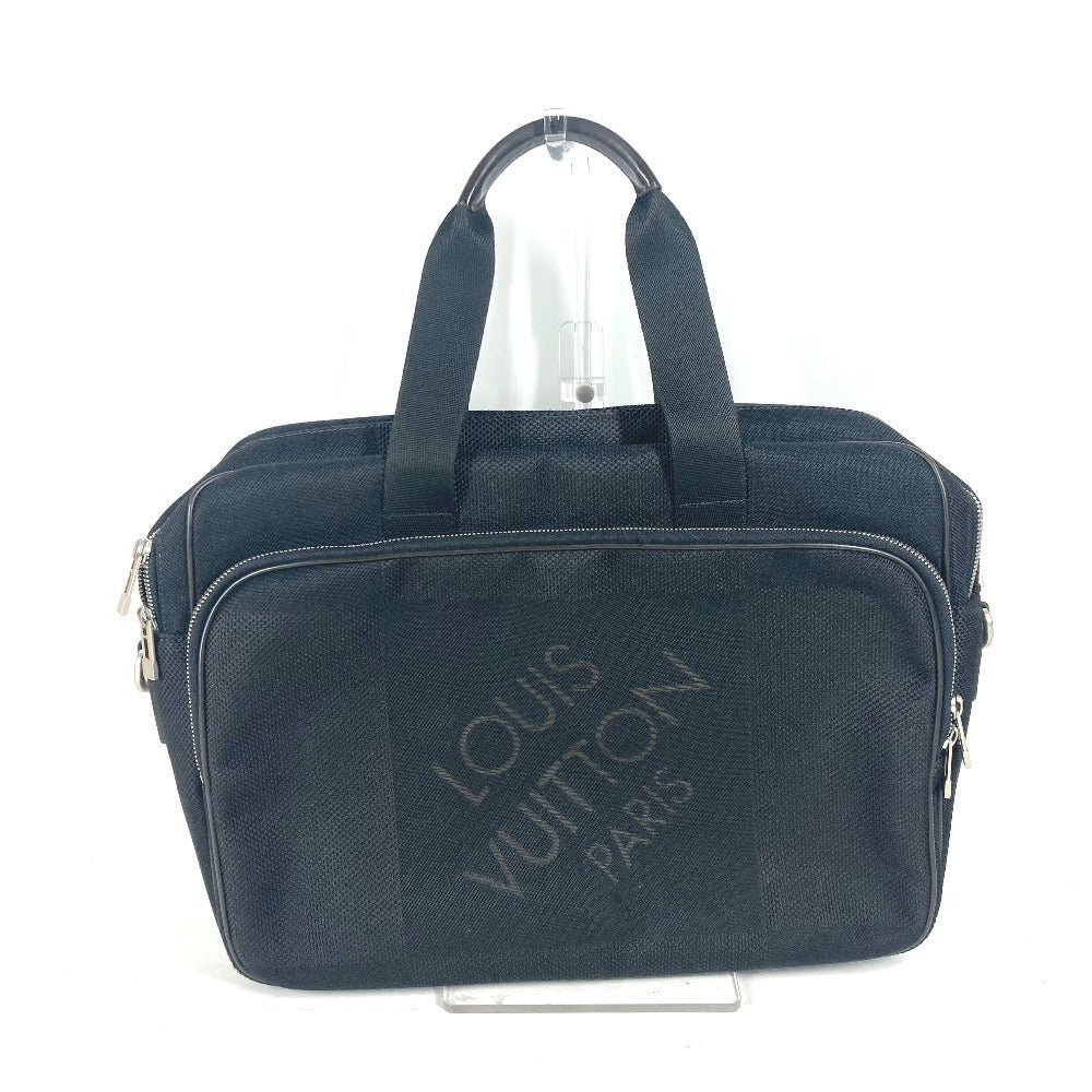 Louis Vuitton Business N58035 Damier Jean Damier Canvas Black Handbag