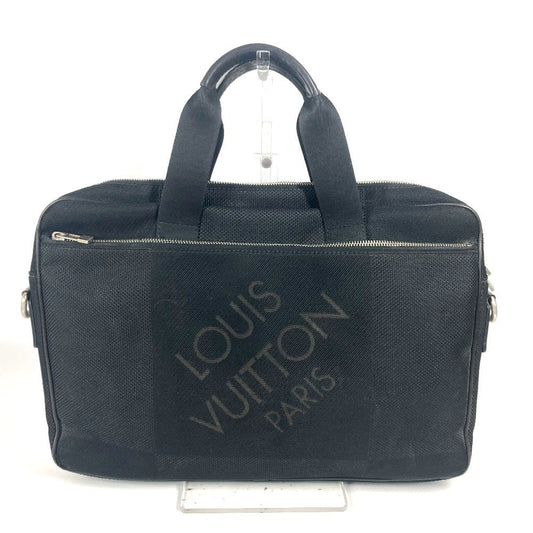 Louis Vuitton Business N58035 Damier Jean Damier Canvas Black Handbag 27
