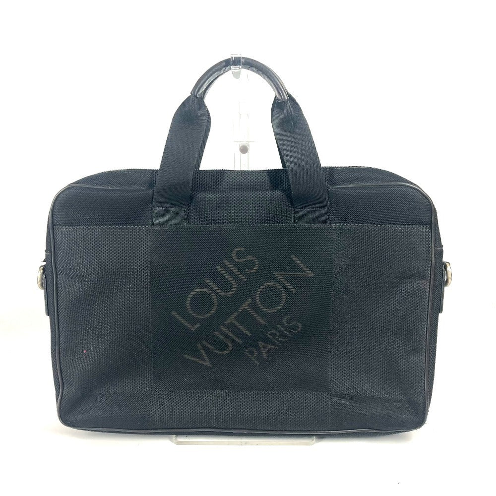 Louis Vuitton Business N58035 Damier Jean Damier Canvas Black Handbag 27