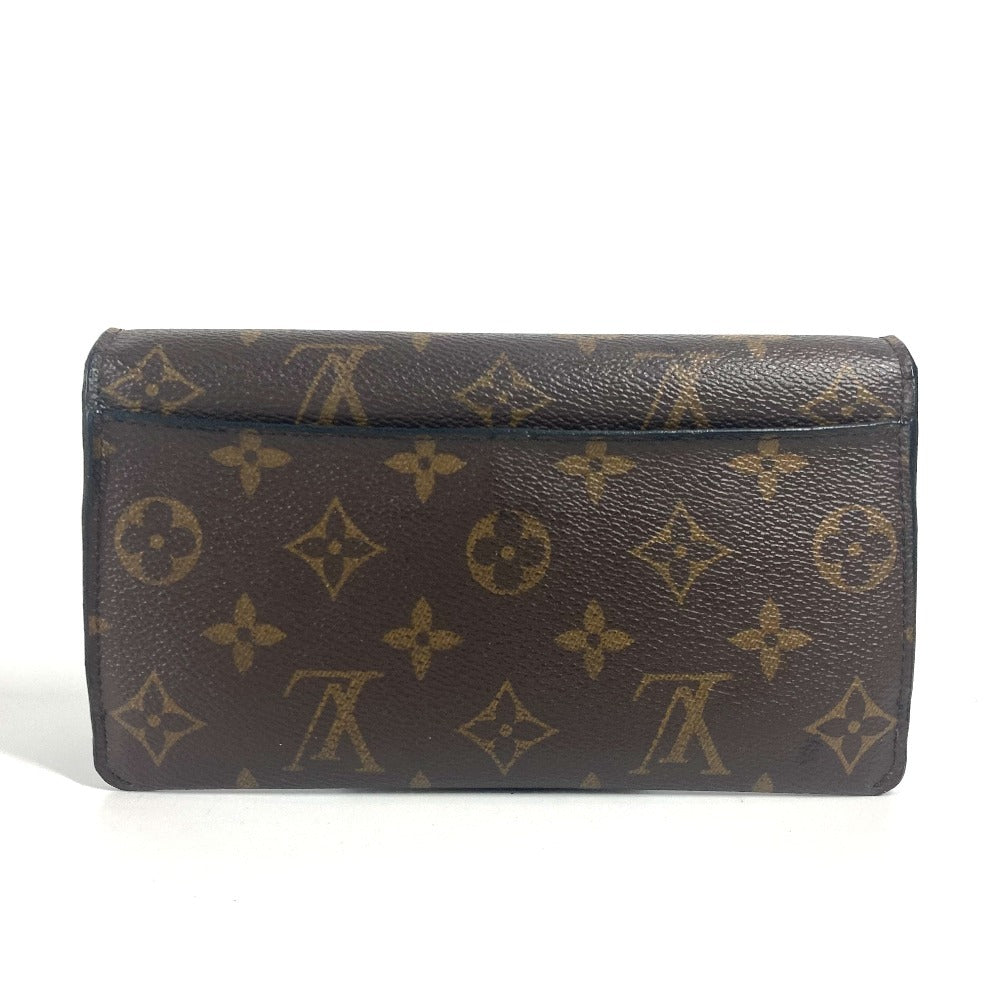 Louis Vuitton Long Purse M62155 Portefeuille Jeanne Monogram Canvas Brown Wallet Case