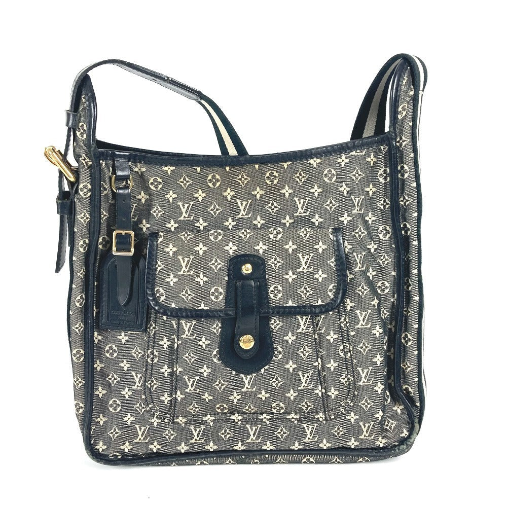 Louis Vuitton M92324 Bussus Marie Kate Monogram Canvas Navy Mini Shoulder Bag