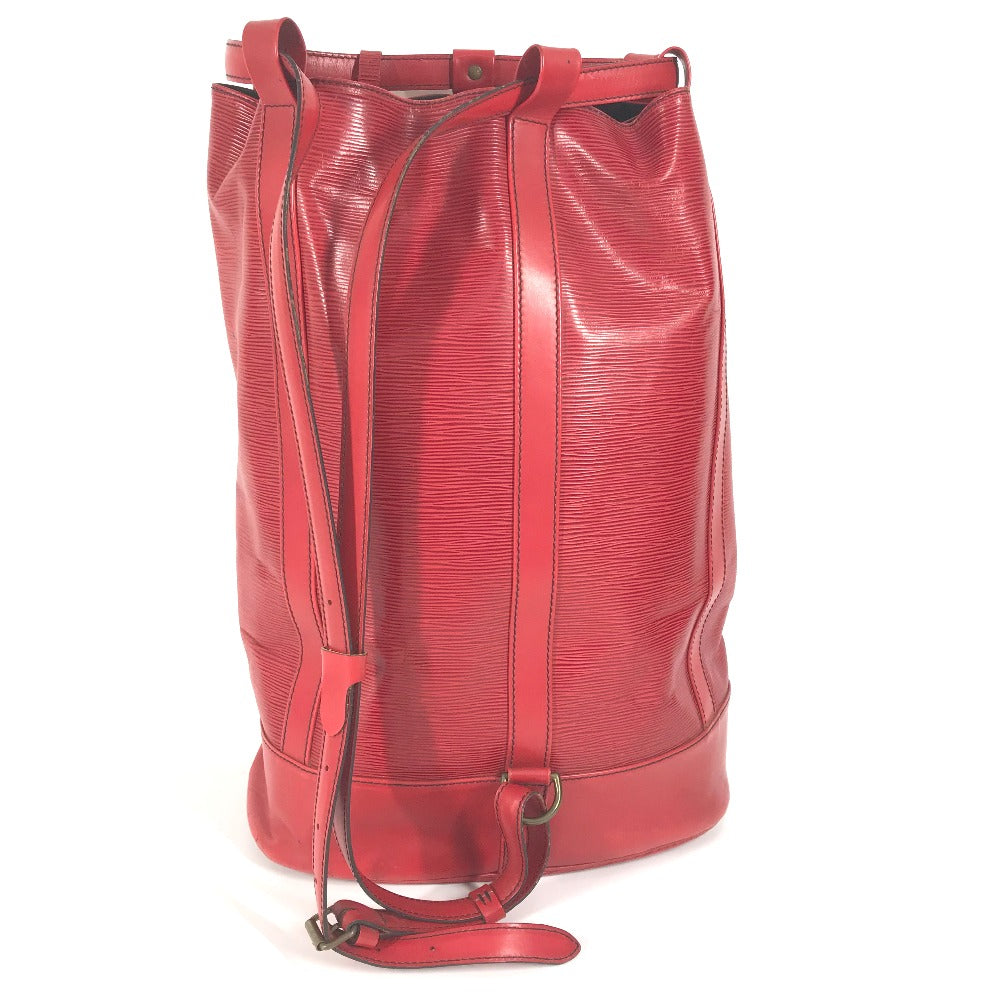 Louis Vuitton M43087 Epi RandonneeGM Leather Red Shoulder Bag
