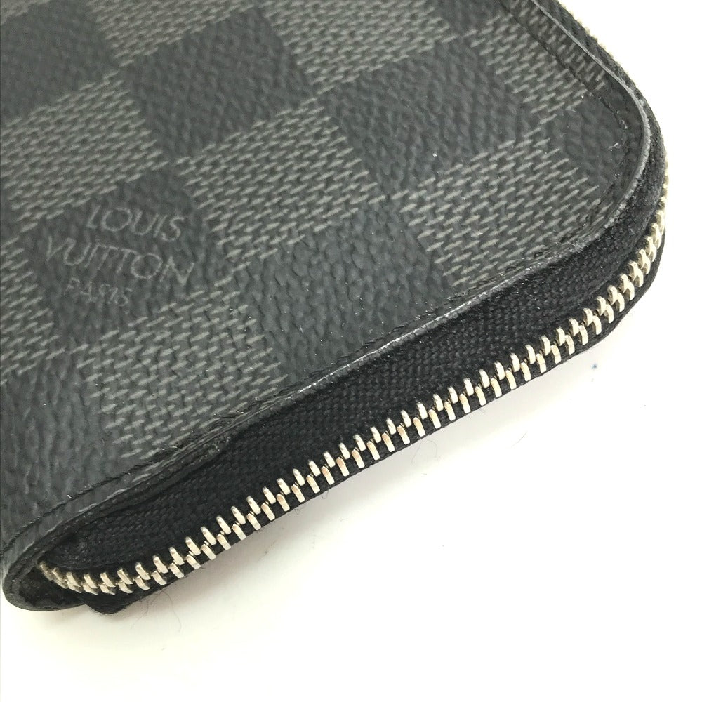 Louis Vuitton Coin N61237 Damier Grafitto Damier Canvas Black Handbag