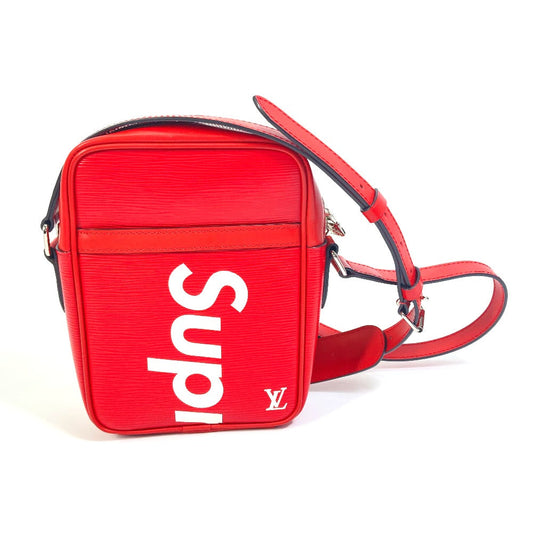 Louis Vuitton M53417 Epi-electric Epi DanubePM Leather Red Shoulder Bag
