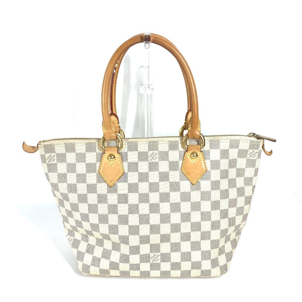 Louis Vuitton N44039 Damier Azur Damier Azur Canvas White Tote Bag