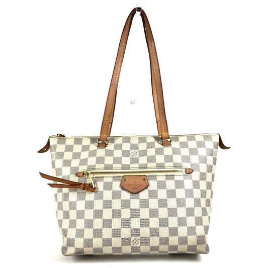 Louis Vuitton N44039 Damier Azur Damier Azur Canvas White Shoulder Bag